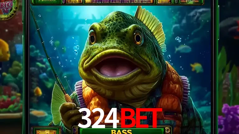 Personagem de peixe pescador do popular jogo de slot com tema de pescaria, uma das emocionantes opções de caça-níqueis para jogar e ganhar no cassino 324BET.